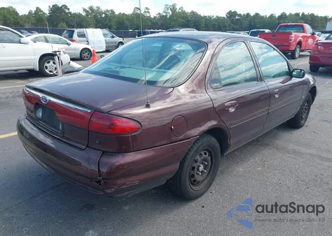 2000 Ford Contour Se Fleet из США, поврежденный, VIN 1FAFP6633YK127289
